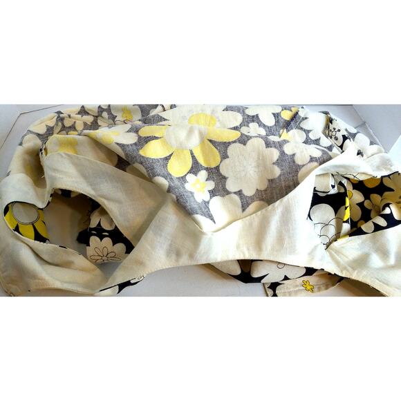 Vintage Siren Sportswear Psychedelic Floral Romper Playsuit Skort READ - Picture 9 of 9